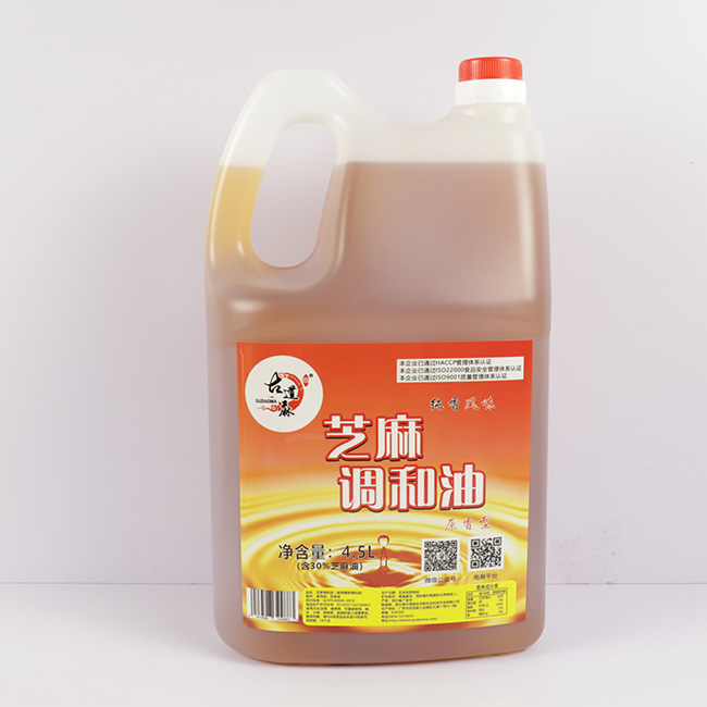 芝麻調(diào)和油4.5L*4